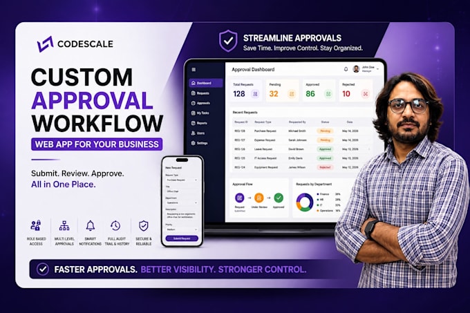 build a custom approval workflow web app for your business