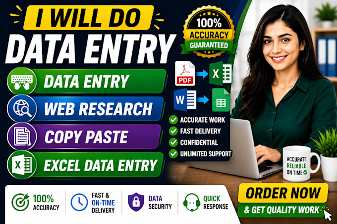 do data entry and excel data entry