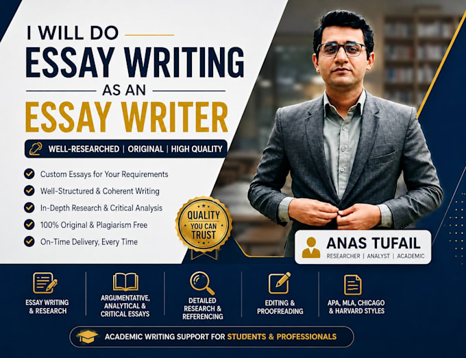 do essay writing as an essay writer