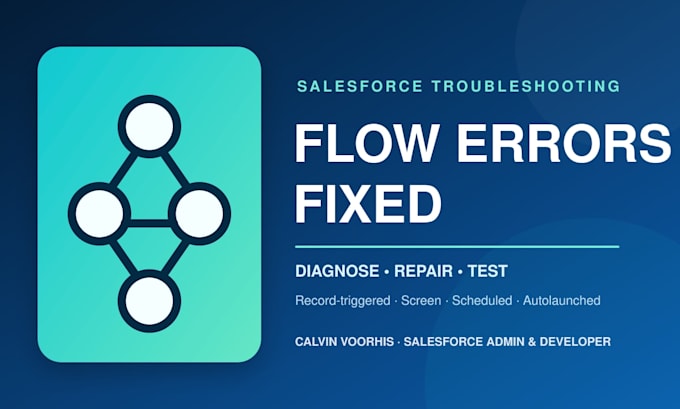 troubleshoot and fix salesforce flow errors