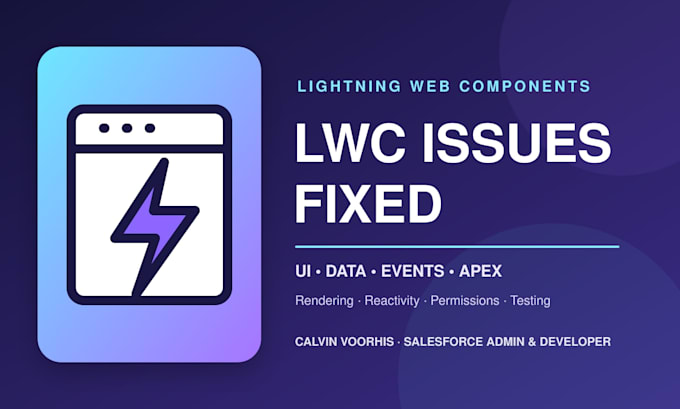 troubleshoot and fix salesforce lwc issues