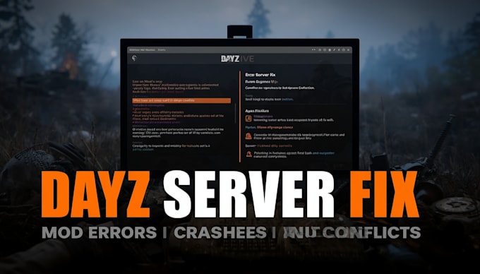 fix dayz mod loading errors, crashes, missing dependencies, and conflicts