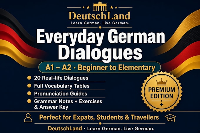 provide full premium german language dialogues ebook