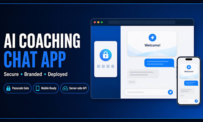 build a secure branded ai coaching chat app