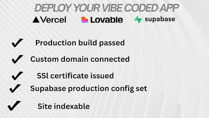 deploy your lovable, bolt, or replit app with a custom domain