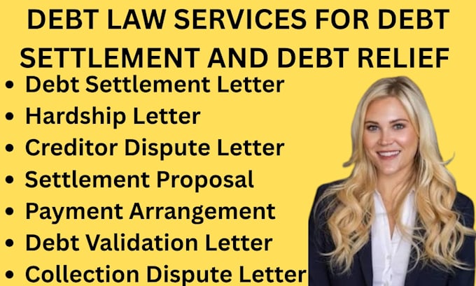 be your debt lawyer for debt settlements
