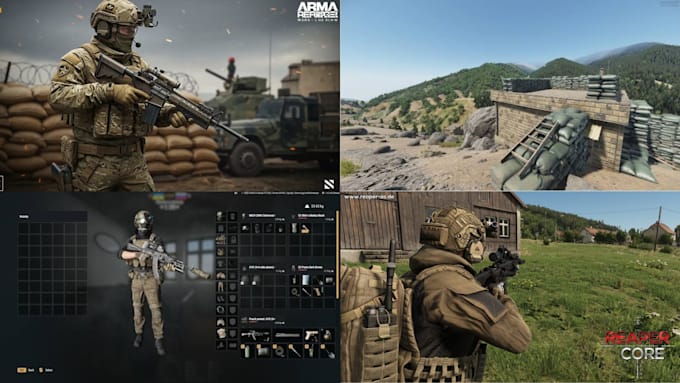 do arma reforger server setup, arma reforger weapons, map creation, arma mod