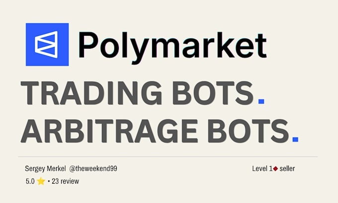 build your polymarket trading or arbitrage bot