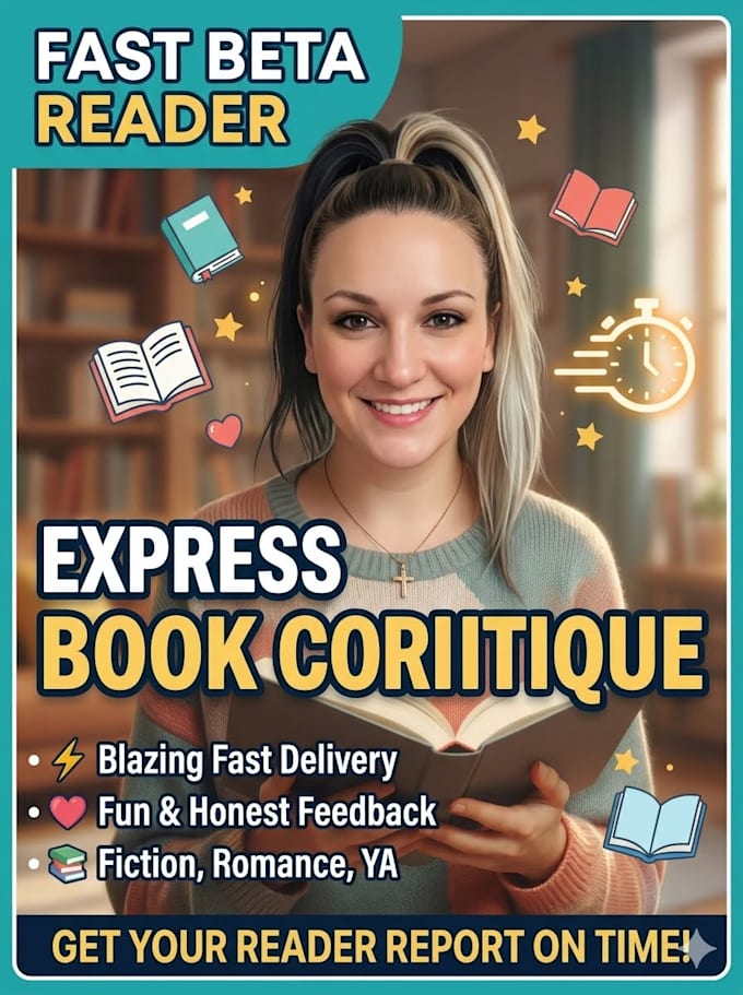 be your friendly beta reader and book critique partner