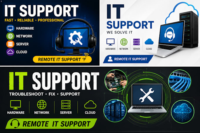provide IT support and troubleshoot hardware software network and server issues