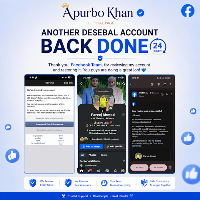be your facebook and youtube issue expert