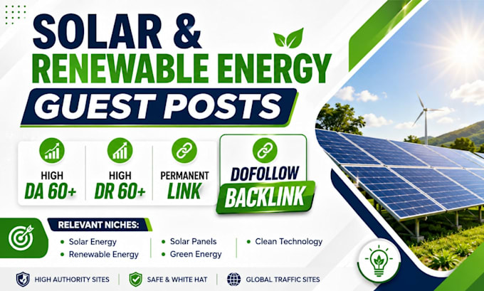 publish solar and renewable energy guest posts