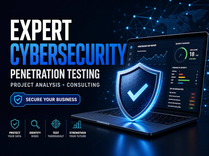 do expert cyber security project analysis, penetration testing and consulting