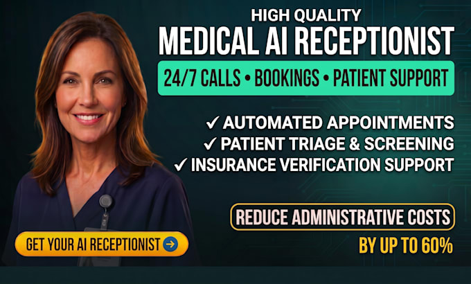 build an high quality medical ai receptionist voice agent