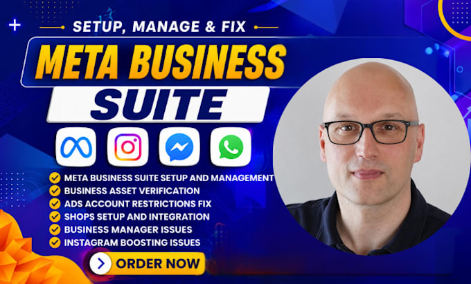 fix meta business suite, business manager, ad account and meta pixel issues