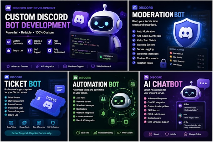 develop a custom ai discord bot for your server