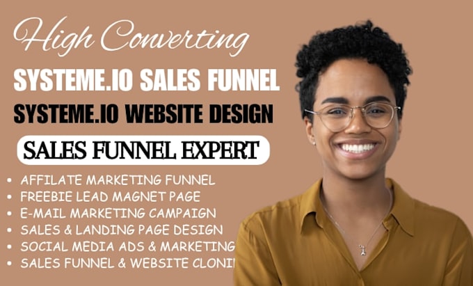 build a systeme io sales funnel with email automation