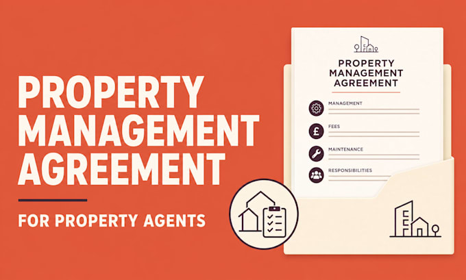 draft a comprehensive property management agreement for agents