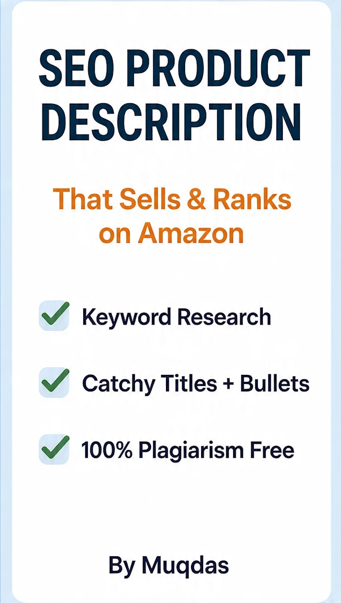 do amazon and daraz product listing seo title description