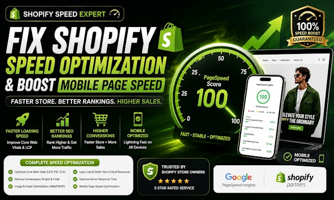 fix shopify speed optimization and boost mobile page speed