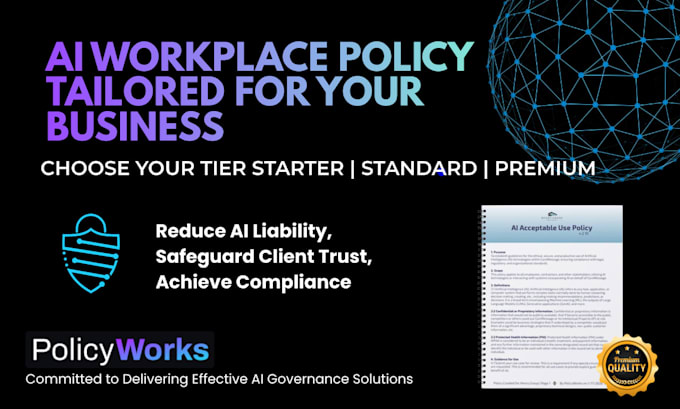 create a customized ai workplace policy for your business
