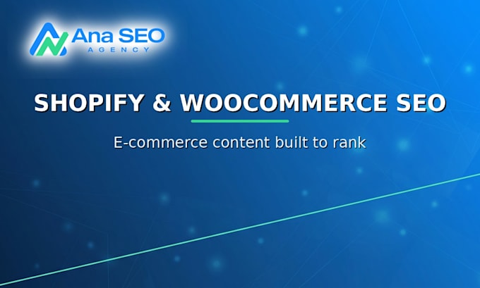 do ecommerce SEO for your shopify or woocommerce store