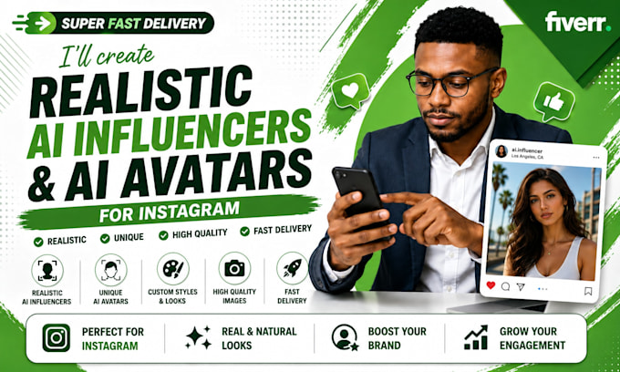 create realistic ai influencers and ai avatars for instagram