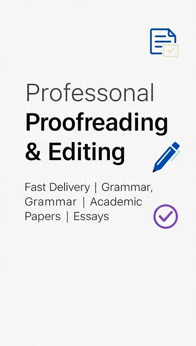 iproofread and edit your essays,