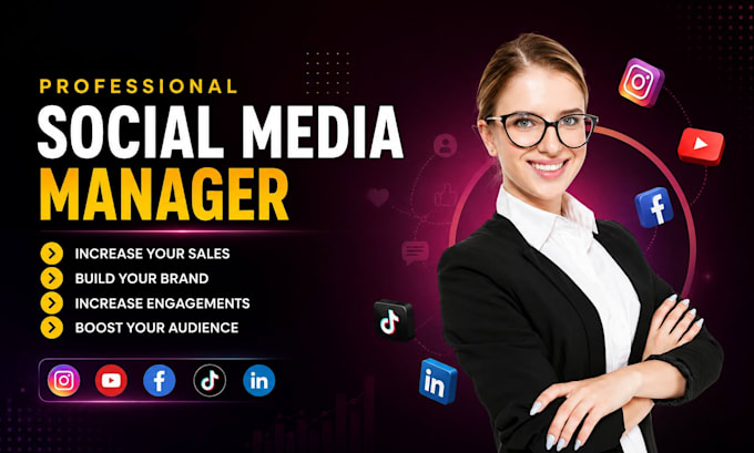 be social media marketing manager, content creator