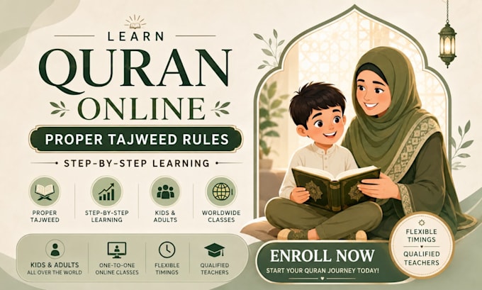 be your professional quran tutor