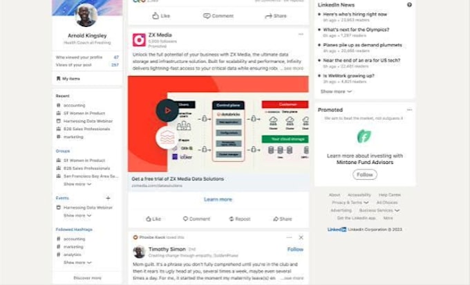 create a winning linkedin profile for you