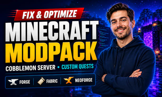 fix optimize minecraft modpack cobblemon server forge fabric neoforge quests