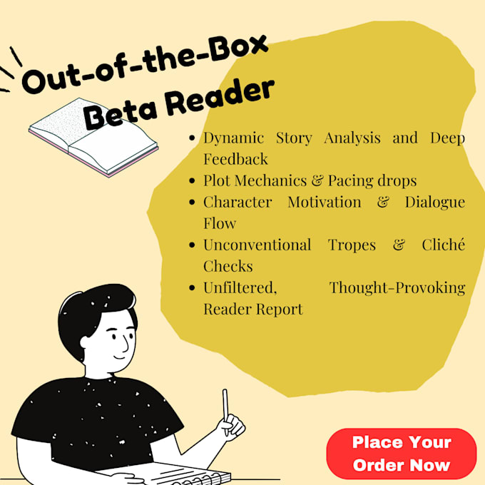 read and provide dynamic beta reading for your novel