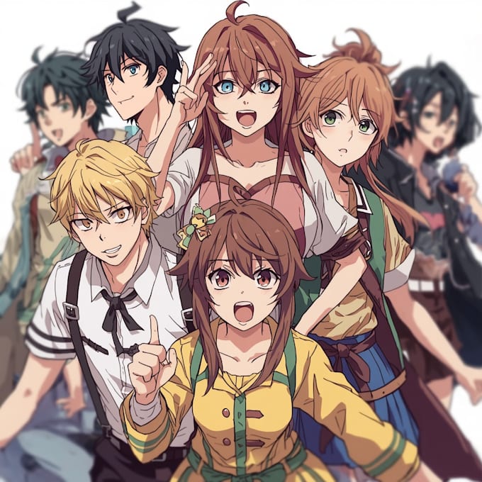 draw anime style characters commission