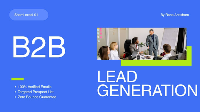 do b2b lead generation and targeted email list building
