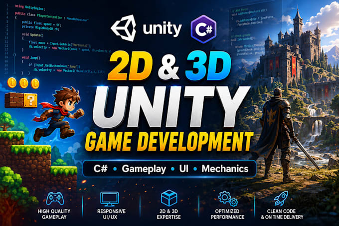 create custom gameplay mechanics in unity using csharp