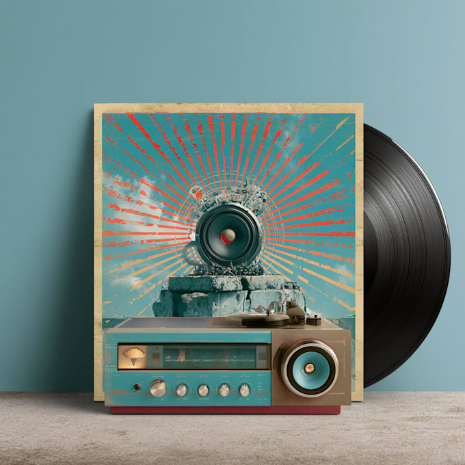design a unique album artwork cover