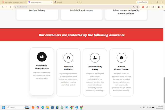 build a modern responsive website