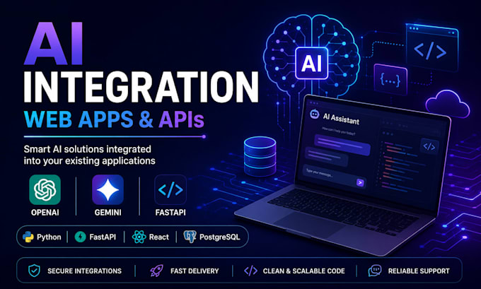 integrate ai into your website or application