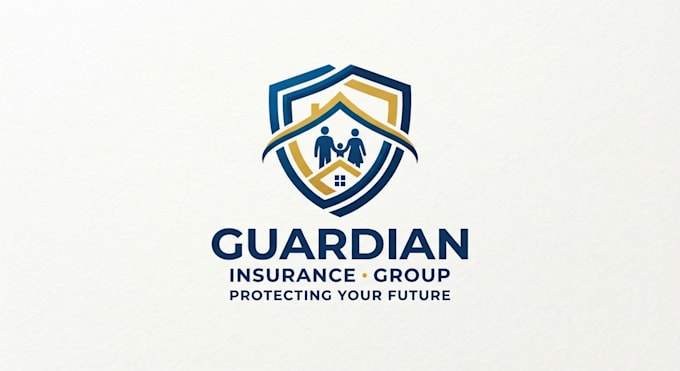 design a trustworthy and professional insurance logo
