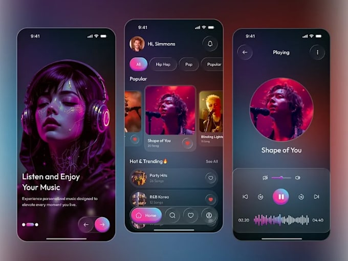 develop music app, audio streaming platform, radio app