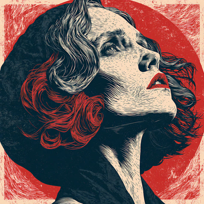 create a unique handmade linocut illustration or print for you