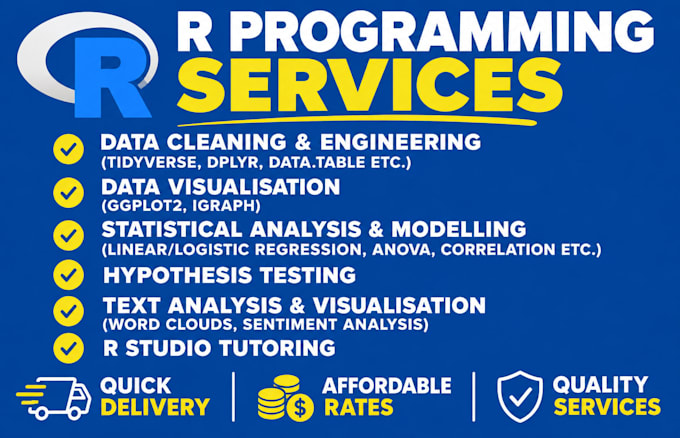 do r programming, data analysis and visualization