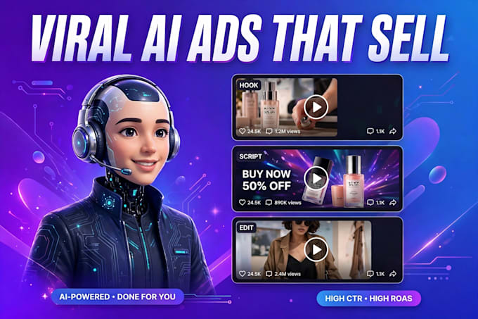 create viral ai ads and storytelling content