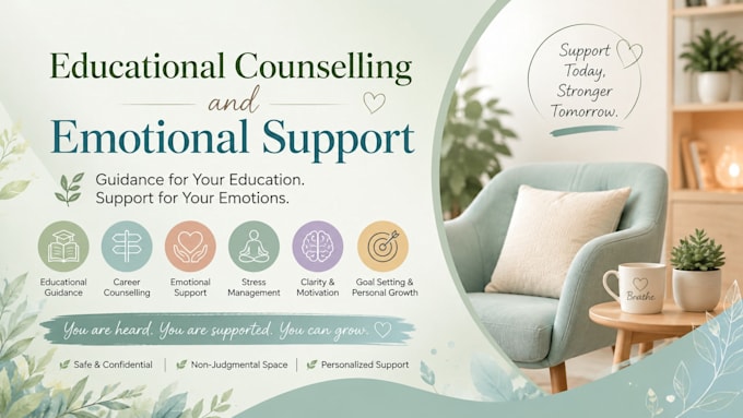 do education counselling and provide emotional support