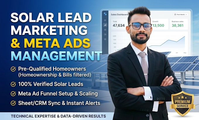do solar lead marketing and meta ad management