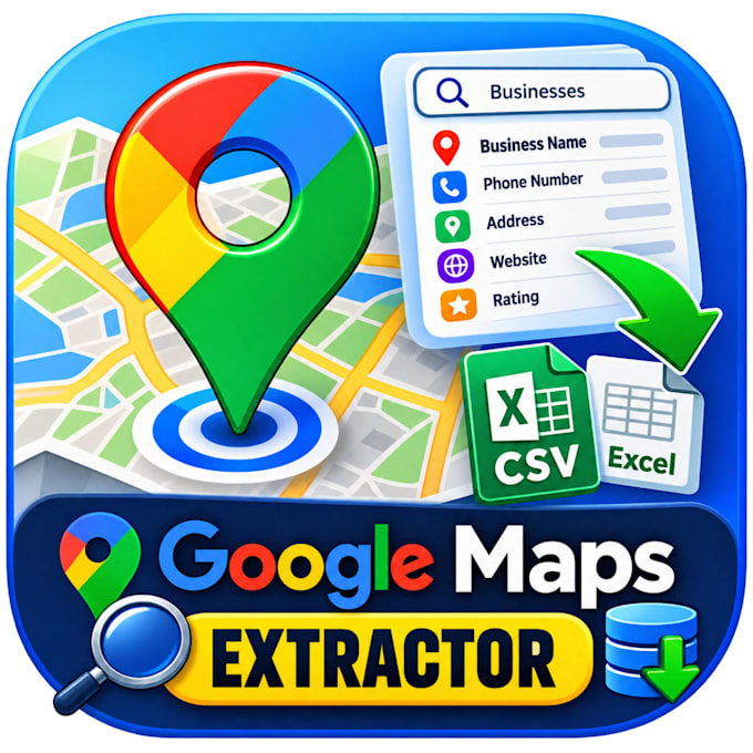 give you an automated google maps data extractor software for b2b leads