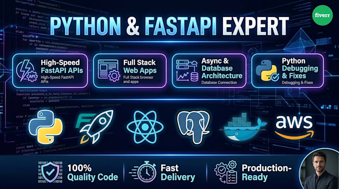 do full stack python web development, automation, debugging