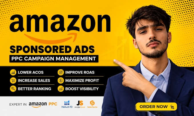 manage and optimize your amazon sponsored ads and PPC