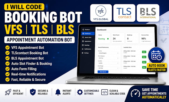code booking bot,tls bot,vfs appointment bot,bls bot,vfs appointment bot,tls bot